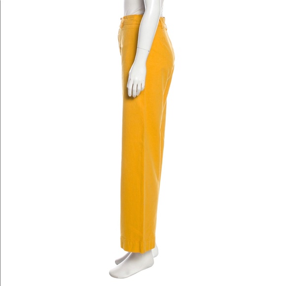 SOLD Jesse Kamm Yellow Sailor Pants - Picture 3 of 8